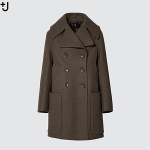 Uniqlo +J (Jil Sander collaboration) Double Face Peacoat 2021 FW Collection